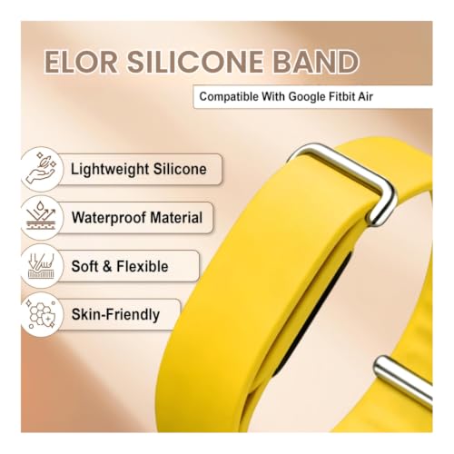 Image of ELOR Replacement Strap /Band compatible with Google Fitbit Air
