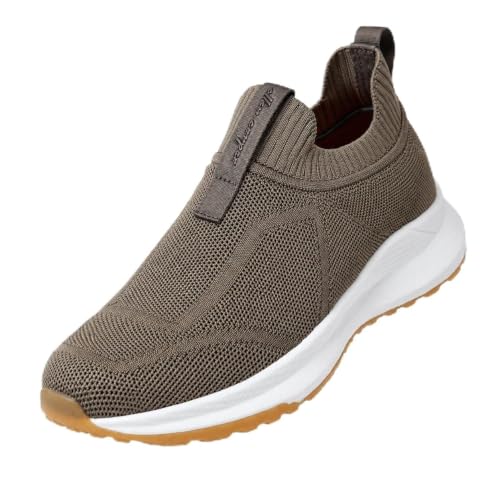 Image of Allen Cooper Training,Men's Lightweight Running Shoes | Breathable Mesh Sneakers with Cushion Comfort & Anti-Slip Sole | Walking, Gym, Training & Daily Wear Sports Shoes(651|TurboBoost|Color Options- Black,Olive,Green,Blue /Size-6,7,8,9,10)