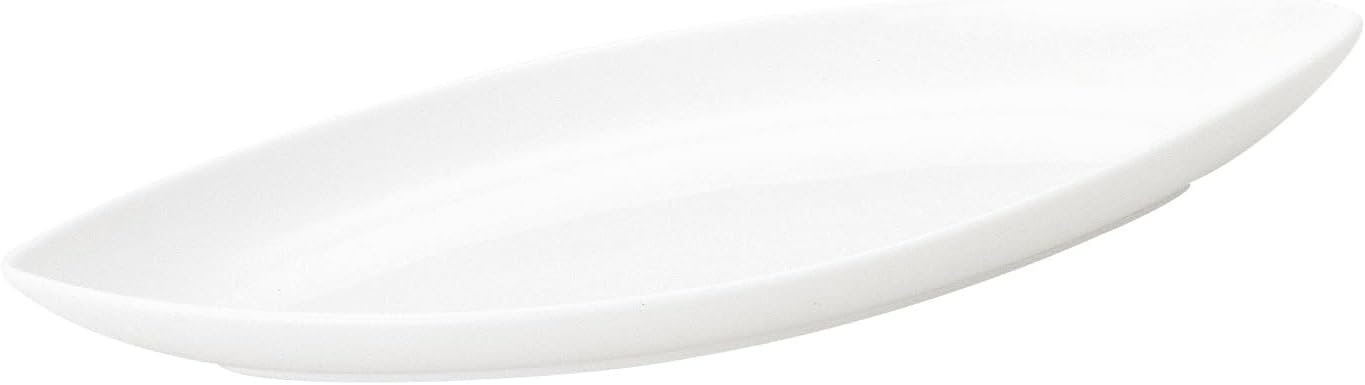 Koyo Pottery 17000074 Mare 12.2 inches (31 cm), Canoe Dish, Dishwasher Safe, Made in Japan