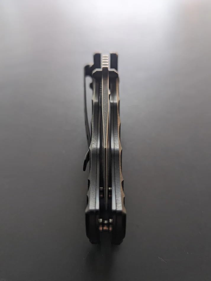 RELIC Skills - Everyday Carry Folding Knife-Making Kit | Made in the USA - Gifts for Dad - Manly Gifts - Wood & Leather - New Fathers - Tools & Accessories - Camping - Family Gifts - Boys - Girls