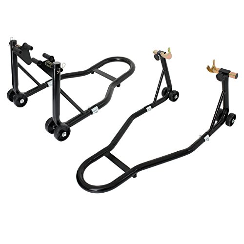 Cavalletto Moto Universale Anteriore E Posteriore - Supporto In Alluminio Per Kawasaki, Yamaha, Honda - Foto 11