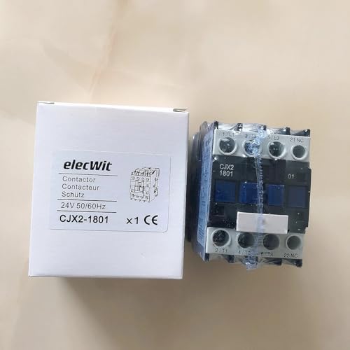 Contacteur CA LC1D CJX2-1801 18A triphasé rail DIN bobine 36V