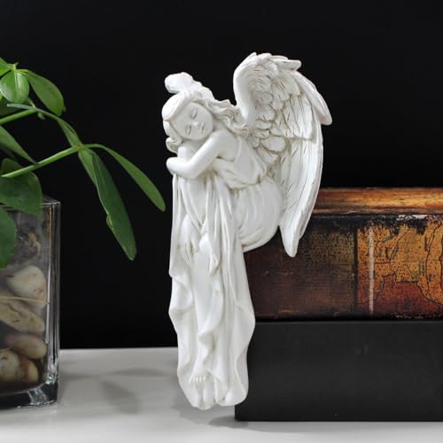 Estatua de Ángel Durmiente de Resina 16 cm miniatura 4
