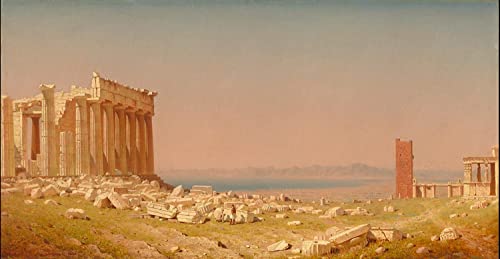 Ruins of the Parthenon (1880), Sanford Robinson Gifford