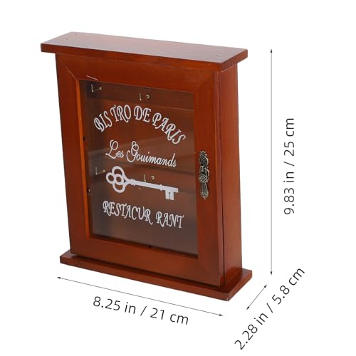 Evita perder las llaves con la caja de madera KICHOUSE para pared 3