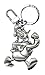 Disney Donald Duck Pewter Keyring, Gold