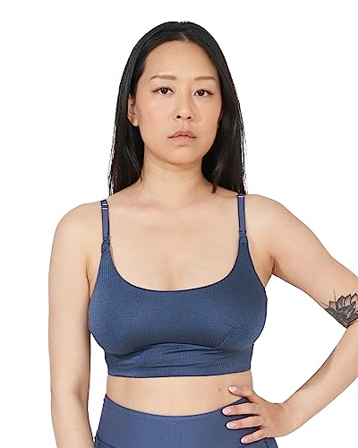 Image of Bodily Everything Bra. Wireless Maternity & Nursing Bra for Pregnancy & Breastfeeding. InStyle's Best Maternity Bra. S-XL.