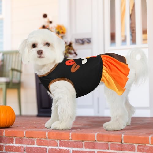 Robe de Thanksgiving pour chien et chat taille M sans irritation - 7