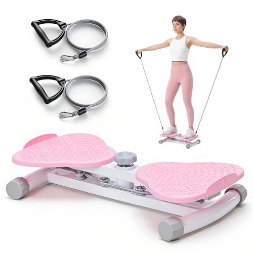 DUMOS Waist Twister Machine Exercise Ab Twister Board 300 lbs Capacity Noiseless Fitness Tool for Core & Belly Fat Workout Anti-Slip Home Gym Equipment for Women and Men