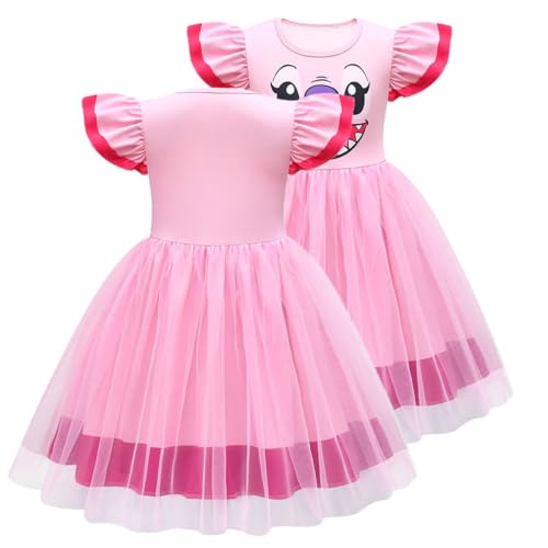 Kids Girls Tutu Dress Theme Party Tulle Dress Up, 3-10 Years2