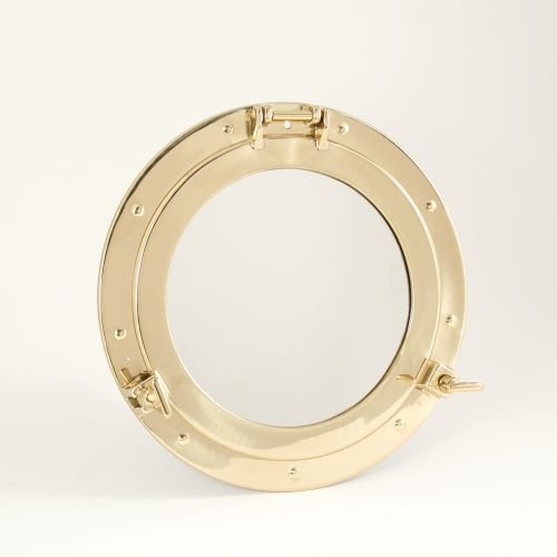 Nagina International Brass Porthole Mirror