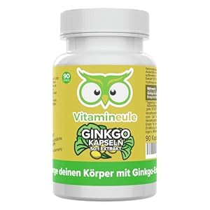 Vitamineule Ginkgo Kapseln 120 mg Extrakt