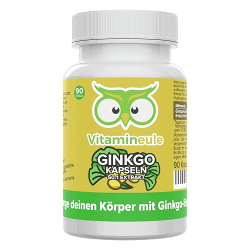 Vitamineule Ginkgo Kapseln 120 mg Extrakt