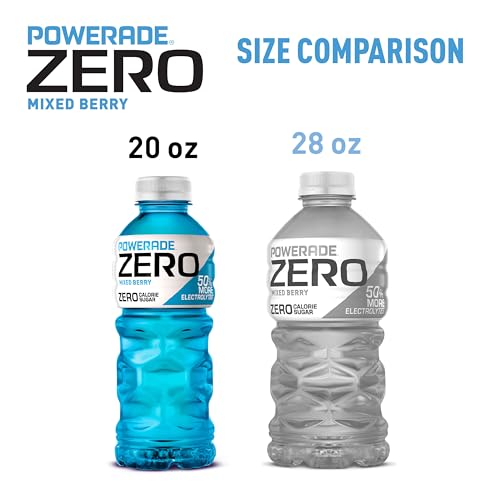 Image of POWERADE ZERO Mixed Berry, 20 fl oz, 8 Pack