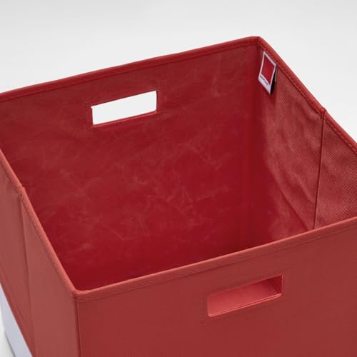 SWEET HOME PANTONE™ Boîte de rangement multifonction pour cube de rangement de jeux enfants et organisateur de rangement pliable pour bibliothèques, panier de jeux enfants 32,5 x 32,5 x 32,5 cm – Image 4