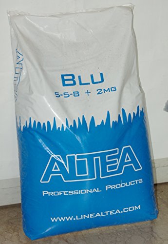 CONCIME ORGANICO ALTEA BLU SBRICIOLATO CON GUANO PER AIUOLE E TAPPETI ERBOSI IN CONFEZIONE DA 20 KG