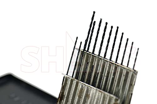 Shars 20 Pc Hss Heavy Duty Black & Gold Finish Jobber Drill Set, 61- #80 135° 404-2933 !} #TOP2