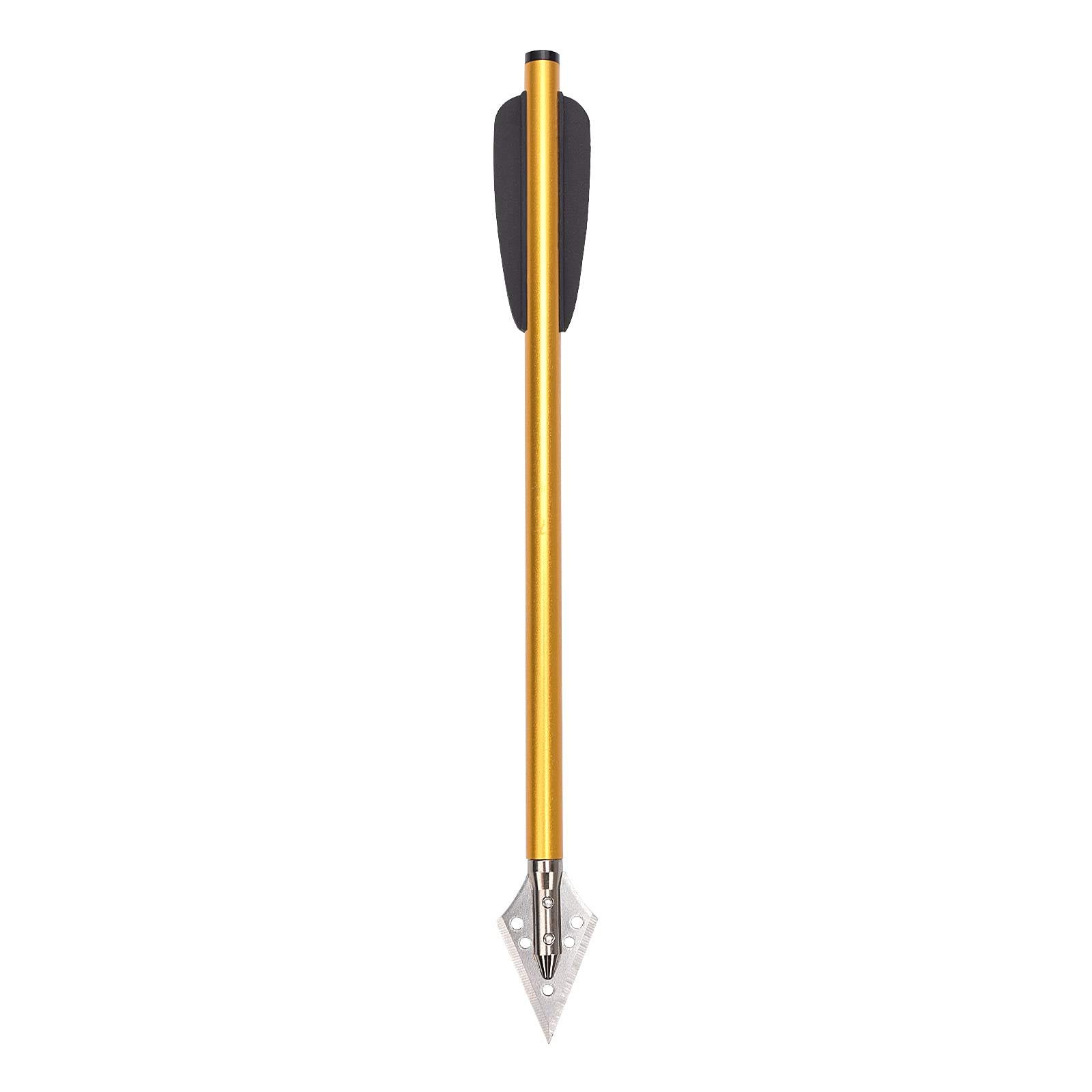 NIKA ARCHERY Boulon d'arbalète 6.3" Aluminium avec tête Large pour Pistolet 50-80 LBS
