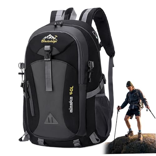 Sac à dos de camping 100 L résistant eau sac dos randonnée plein air