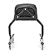 Mofun Short Passenger Backrest Sissy Bar Compatible with Harley Softail Street Bob FXBB,Heritage Classic FLHC FLHCS,Deluxe FLDE,Softail Slim FLSL 2018-2025,Gloss Black