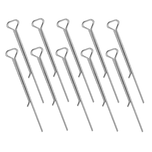 SOLUSTRE Candle Wick Centering Device Set 10pcs Carbon Steel Wick Holders Versatile for Candle Projects