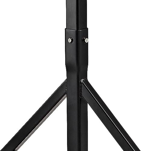 Sonic Energy Gong Ständer – Zubehör für Gongs und Tam Tams bis 81 cm – Höhenverstellbar bis 205 cm – Pulverbeschichteter Stahl, schwarz (TMGS)