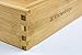 KitchenEdge Adjustable Kitchen Drawer Organizer for Utensils and Junk, Food-Safe Contract Grade with 100% Sustainable Wood, Expandable from 16 to 28 Inches Wide - Natural Bamboo