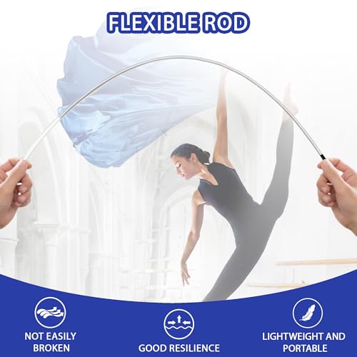 Baisdan Bandeiras de adoração de 95 cm x 135 cm para adolescentes, bandeiras de dança de louvor com