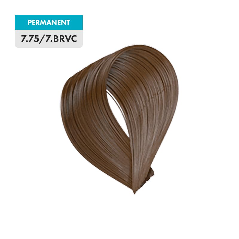 Hair Bar NYC Tinte Permanente 7.75/7.BRVC Rubio Natural Oscuro miniatura 5