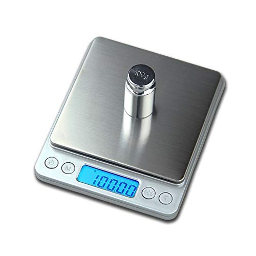 Báscula Digital Portátil Mini con LCD 500g x 0.01g miniatura 3