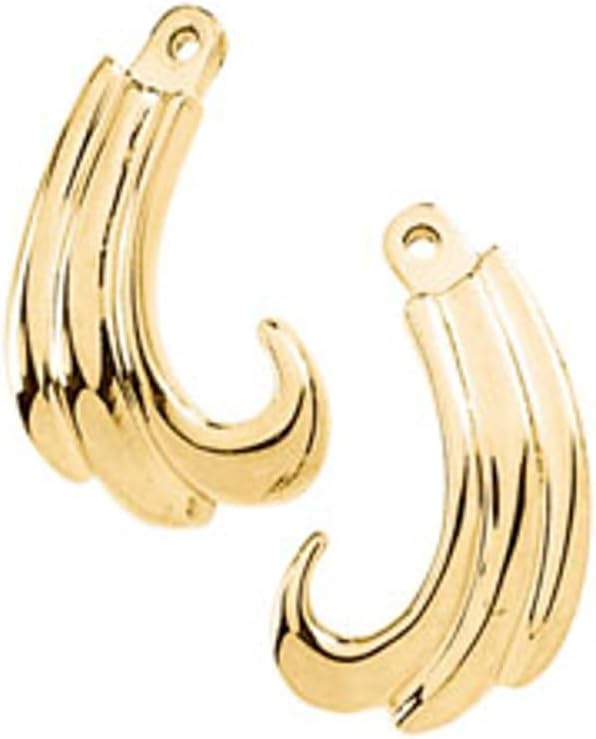 Semi-Polished Platinum Earrings Jacket Fine Jewelry For Women Gifts For Her (Right Side Mounting Only, Not All Stones Included)
