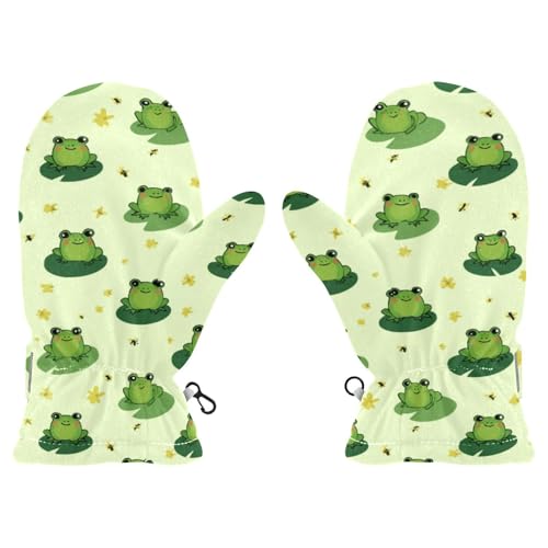 Image of Plaaee Early 1990s Pattern Kids Glove Warm Mitten Winter Favor for Toddler Boys and Girls Children Cold Weather Gloves