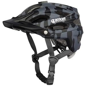 Mountain Bike Helmet,Adult Cycling Helmet with Camera Mount