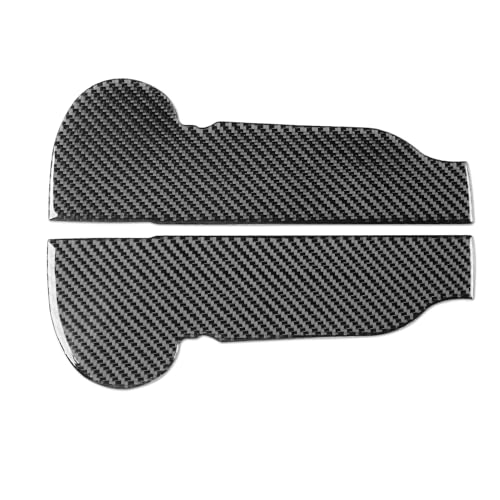 Adhesivo de Fibra de Carbono Real para Portavasos de Puerta miniatura 1
