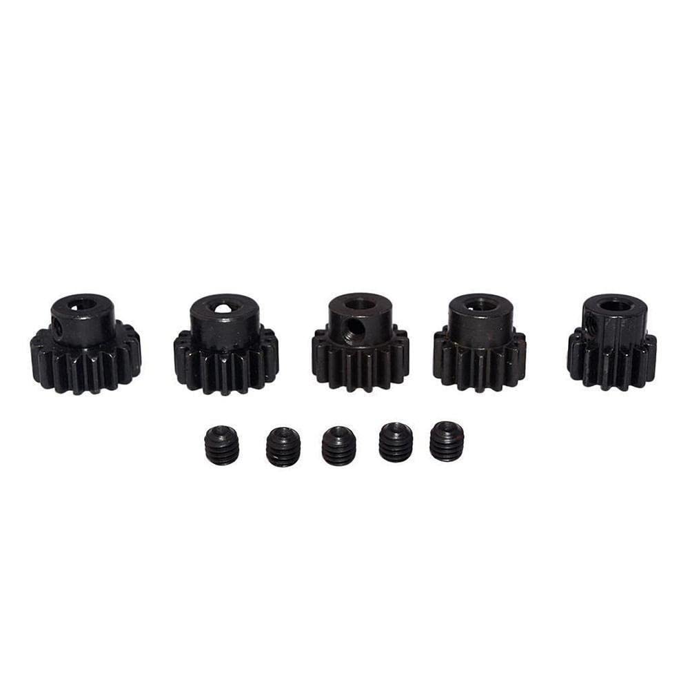 1/8 RC Auto M1 5mm 11T 12T 13T 14T 15T 16T 17T 18T 19T 20T 21T 22T Ritzel Motor Getriebe Combo Offroad RC Auto Ersatzteil (Farbe : B)