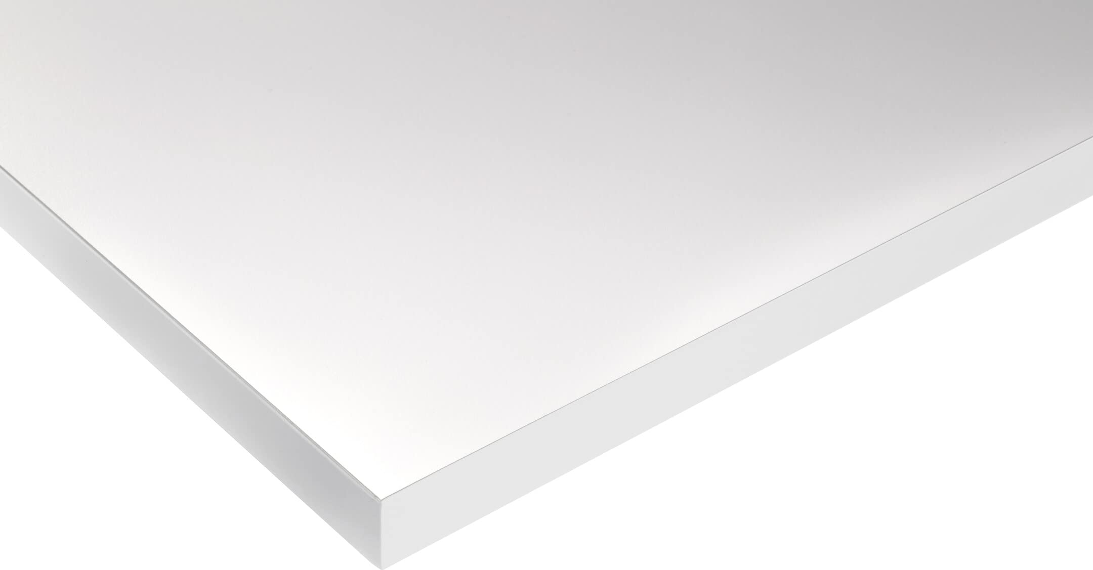 Celexon Tischplatte 125 x 75cm für Adjust- Schreibtisch, weiß
