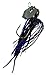 Z-Man Micro Chatterbait, Blue/Black, 1/8-Ounce