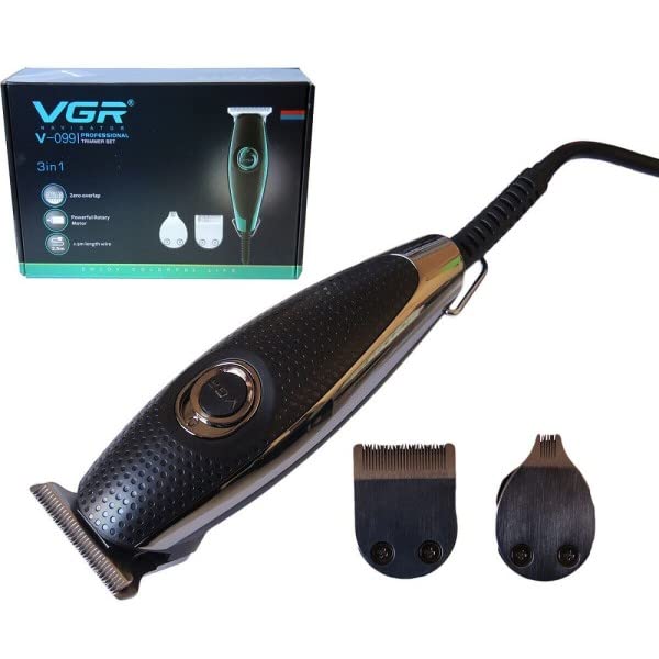 TAGLIACAPELLI RASOIO ELETTRICO REGOLA BARBA TAGLIA CAPELLI ACCESSORI VGR V-099