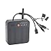 VSG24 Viewsecure Pro Powerbank 14.400 mAh, 12V Mobile Stromversorgung für Rückfahrkamera & Monitor, IP67 wetterfest, Magnetbefestigung, Fernbedienung, Anhänger, Wohnmobil, Nutzfahrzeug