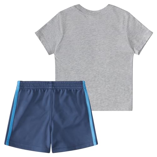 Image of adidas Baby Boy's Tee and Shorts Set (Infant)