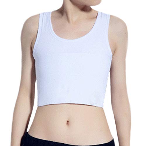 Soutien-gorge de sport compressif BaronHong avec ceinture élastique