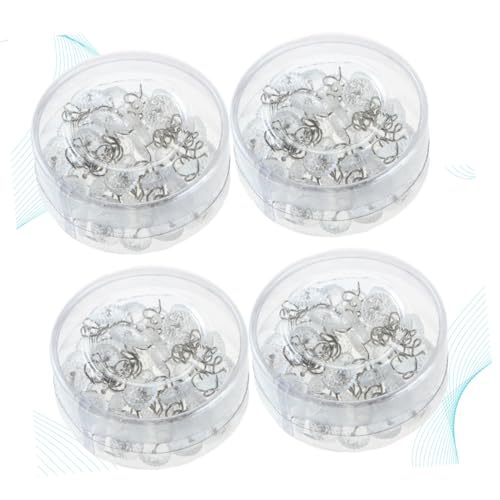 SOLUSTRE 4 Boxes Quilt Holder Fixing Clip Quilt Fixing Clips Blanket Clips for Bedding Removable Quilt Fixing Fasteners Quilt Fixed Button Quilt Cover Fixing Quilt Quilt Fixing Clip