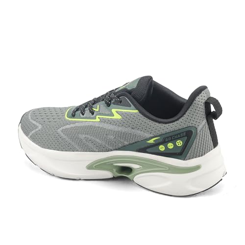 Image of ASIAN Powerplay-44 Running Shoes for Men | Lightweight Breathable Mesh Sports Sneakers with Cushioned Midsole, Strong Grip Sole | Gym, Walking & Training Shoes