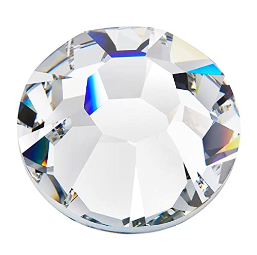 1440 szt. PRECIOSA MC Chaton Rose Maxima Flatback Steinkristall, Hotfix, ss8 (ok. 2,4 mm) (PRECIOSA MC Chaton Rose MAXIMA Flatback stone Crystal, Hotfix)