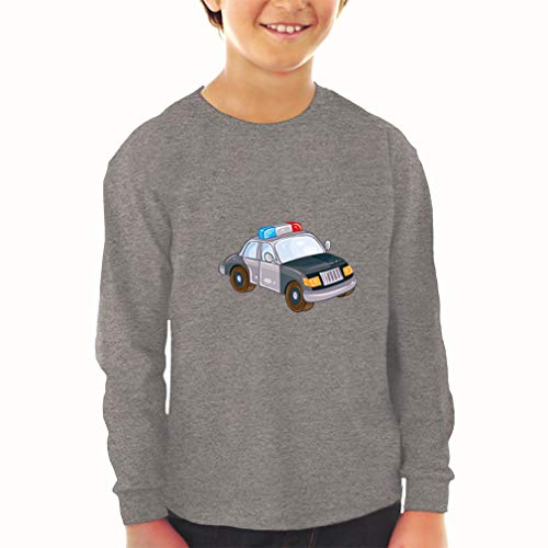 Kids Long Sleeve T Shirt Police Car Little Cotton Boy & Girl Clothes2