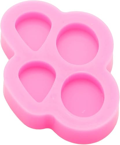 Miniatura 3 de Mini aretes de lágrima superbrillantes y forma ovalada, molde de silicona, molde de resina, llavero de bricolaje, moldes epoxi, fabricación de