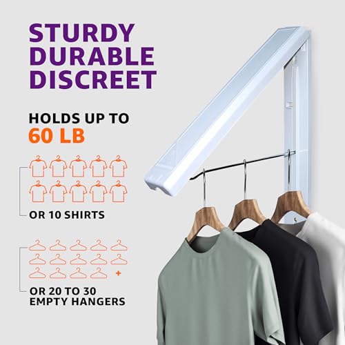 InstaHanger Collapsible Wall & Over Door Drying Rack (Bracket Included) by InstaHanger - Used condition - Image 5