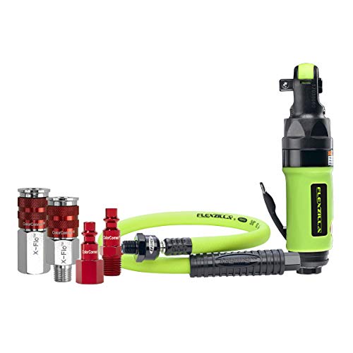 Flexzilla Reactionless Mini Air Ratchet Kit, 3/8