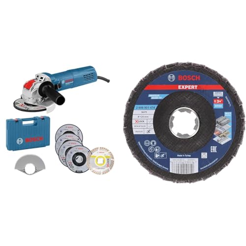 Amoladora angular Bosch X-Lock de 125 mm para eliminar atascos de discos de corte 2