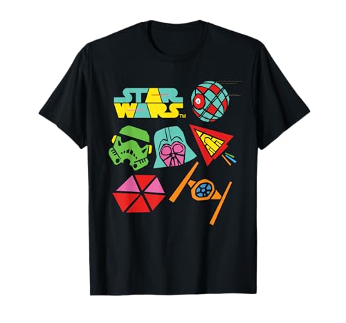 T-shirt Star Wars enfant idéal pour l'école avec motif Dark Vador